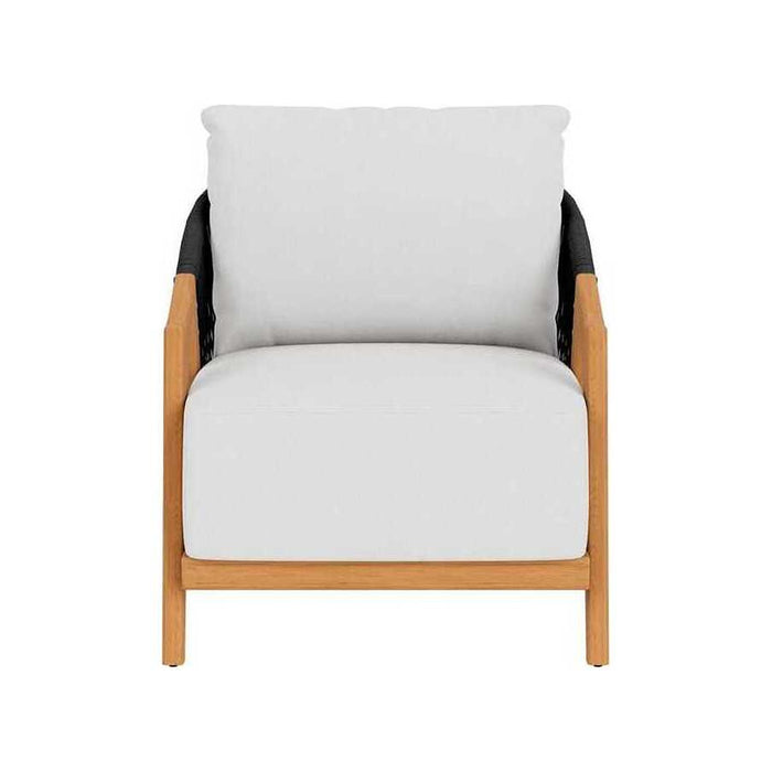Lloyd Flanders Alpine Lounge Chair in Natural Teak Finish
