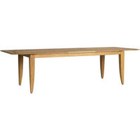 86" - 112" Rectangular Butterfly Table in Natural Teak Finish