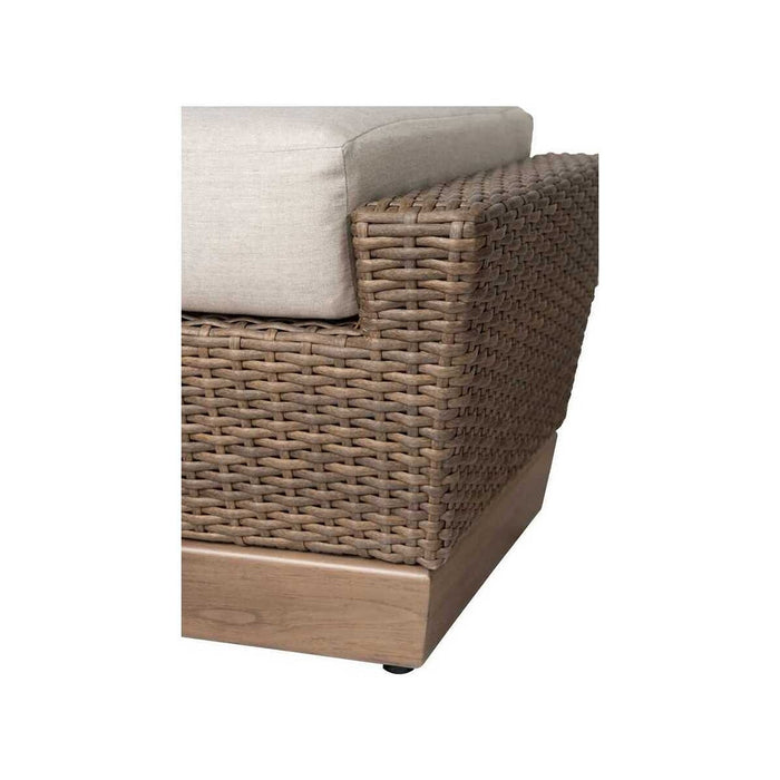 Lloyd Flanders Charisma Ottoman in Brindle Finish