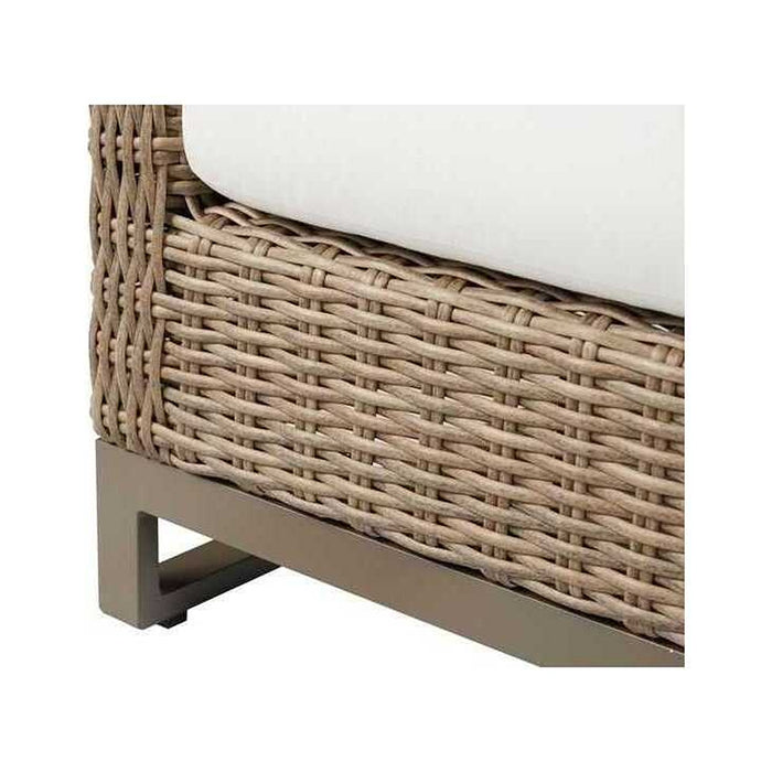 Lloyd Flanders Milan Lounge Chair in Brushwood Finish