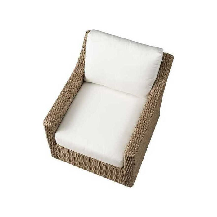 Lloyd Flanders Milan Swivel Glider Lounge Chair in Brushwood Finish