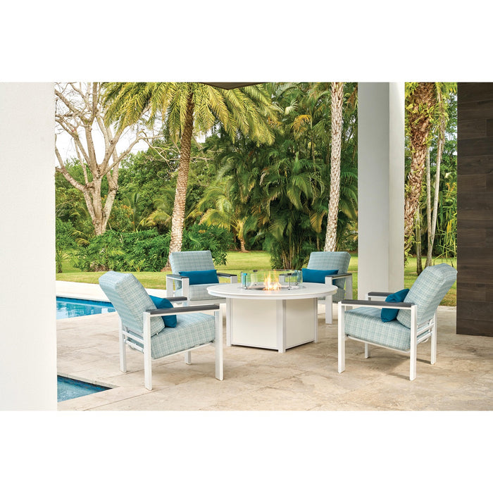 Telescope Casual Larssen Deep Seat Cushion Arm Chair w/ Polymer Accents