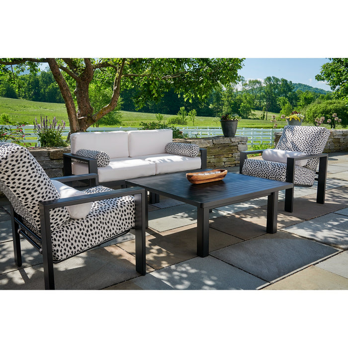 Telescope Casual Larssen Deep Seat Cushion Arm Chair w/ Polymer Accents