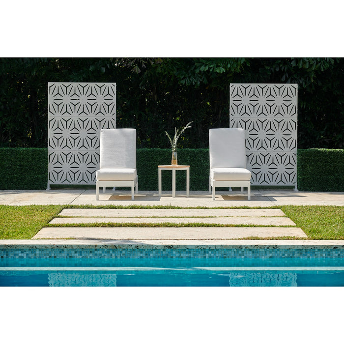 Telescope Casual Leeward Cushion Deep Seat Armless Single-Seat Hidden Motion Sectional