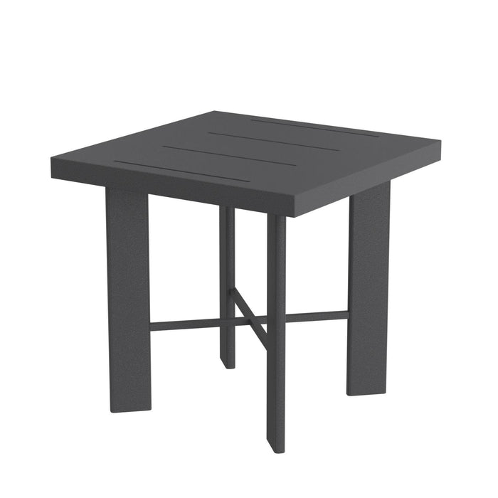 OW Lee Modern Aluminum 20" Square Side Table