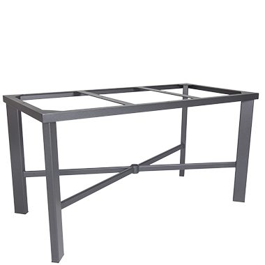 OW Lee Modern Aluminum Dining Table base