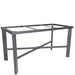 OW Lee Modern Aluminum Dining Table base