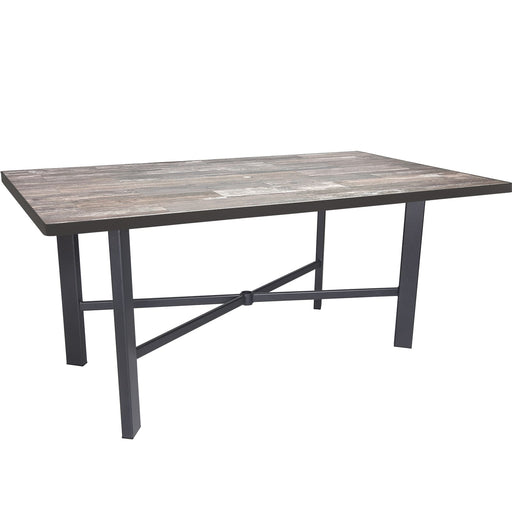 OW Lee Modern Aluminum Dining Table with 42" x 84" top