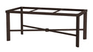 OW Lee Modern Aluminum Dining Table base