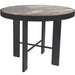 OW Lee Modern Aluminum Side Table with 24" round top