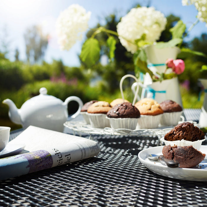 Kettler 28-inch Round Mesh Top Table