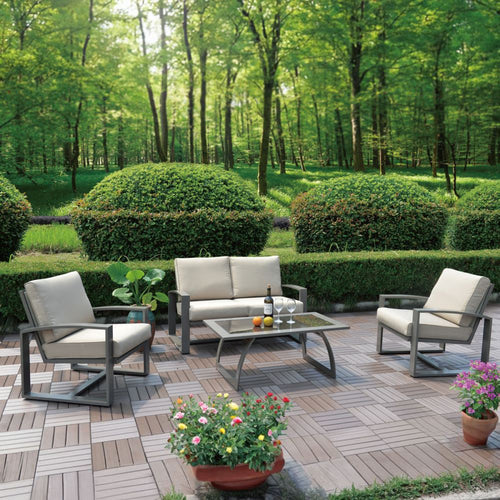 Pelican Reef Moldova 4-Piece Seating Set
