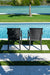 Rainbow Outdoor Montana Set of 2 Stackable Armchair - Anthracite