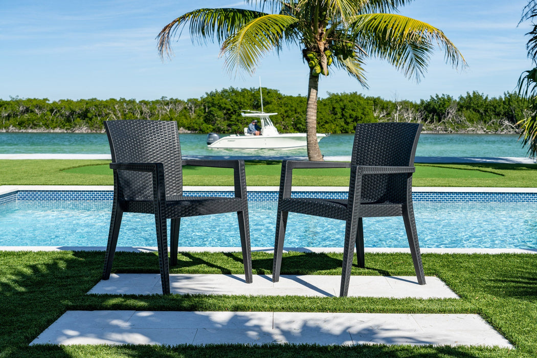 Rainbow Outdoor Montana 5-Piece Dining Set - Anthracite