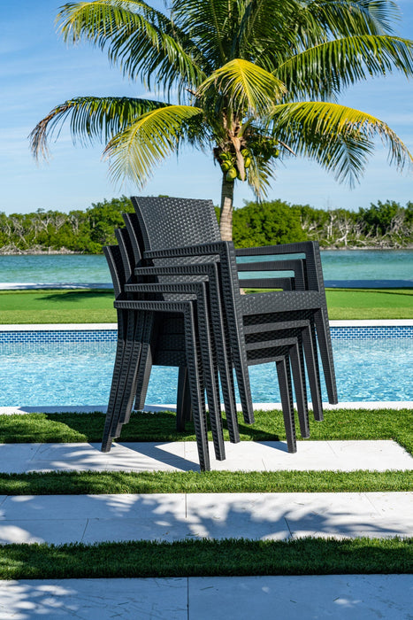 Rainbow Outdoor Montana 5-Piece Dining Set - Anthracite