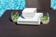 Rainbow Outdoor Montana 5-Piece Dining Set - Brown