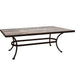 OW Lee Standard Iron Coffee Table with 28" x 50" top
