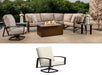 OW Lee Arc 5-Piece Sectional Set shown in the OW Lee 2027 catalog, with each included piece