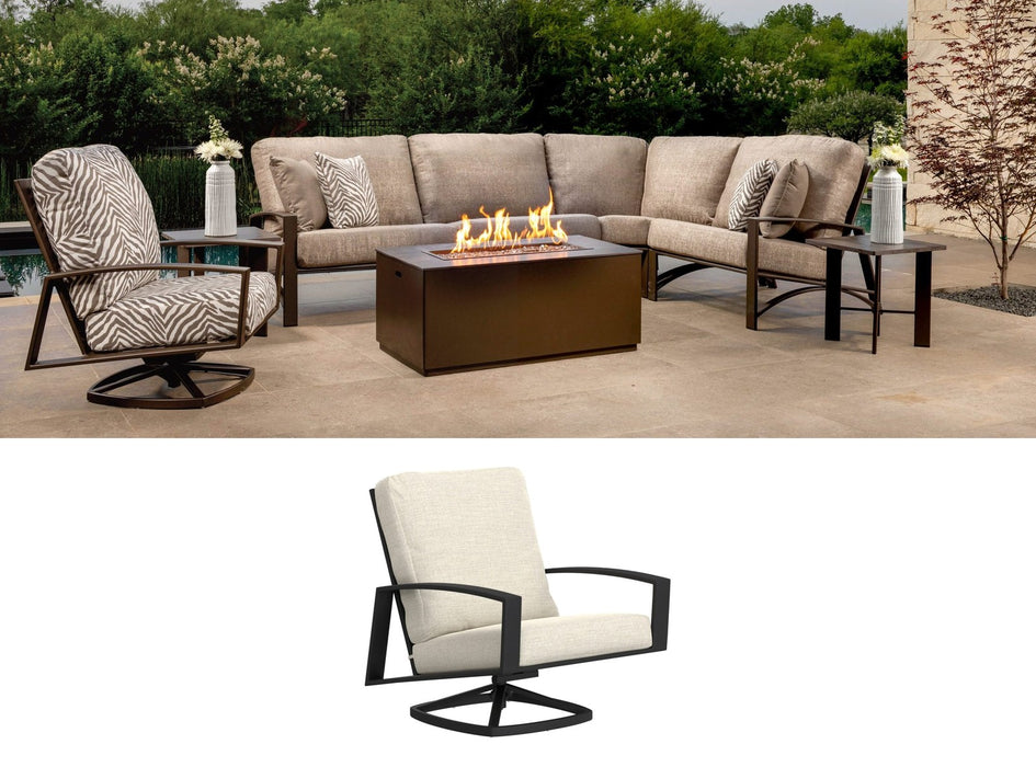 OW Lee Arc 5-Piece Sectional Set shown in the OW Lee 2027 catalog, with each included piece