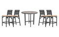 OW Lee Arc bar set on a patio