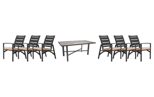 OW Lee Arc 7-Piece Dining Set