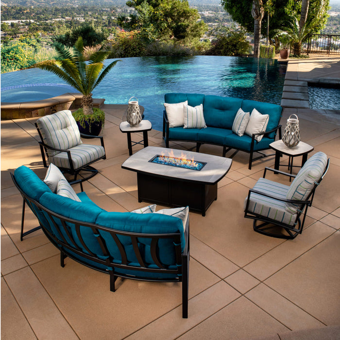 OW Lee Avana Swivel Rocker Lounge Chair