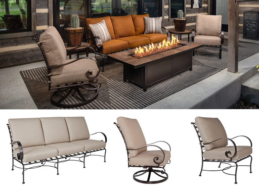 OW Lee Classico 3-Piece Seating Set shown in the OW Lee 2027 catalog, with each included piece