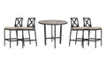 OW Lee Marin bar set on a patio