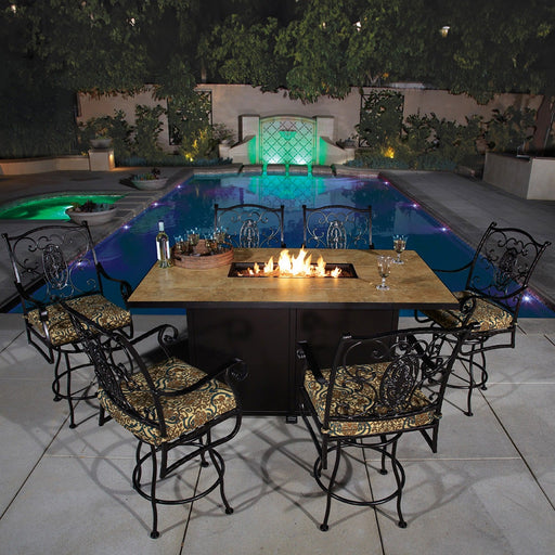 OW Lee San Cristobal bar set on a patio