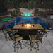 OW Lee San Cristobal bar set on a patio