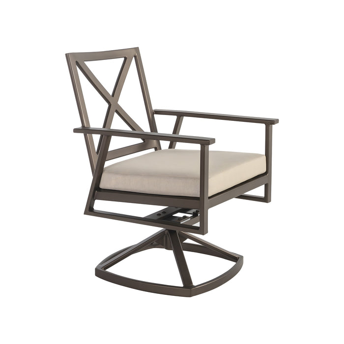 OW Lee Marin Swivel Rocker Dining Chair