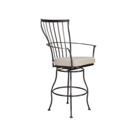 Swivel Bar Stool With Arms