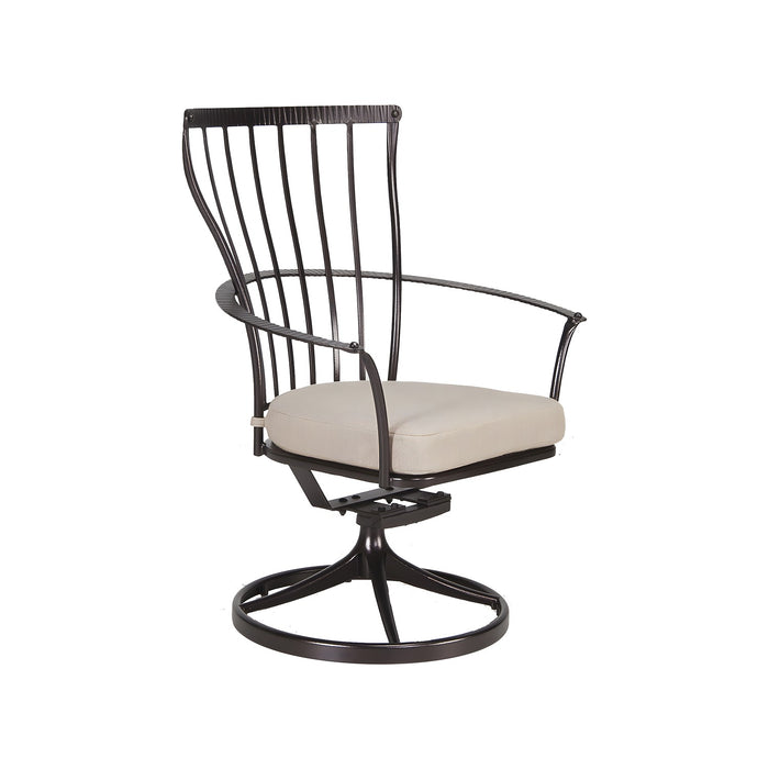 OW Lee Monterra Dining Swivel Rocker Arm Chair