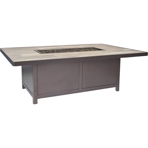 OW Lee Casual Fireside 36" x 58" Occasional Height Capri Fire Pit