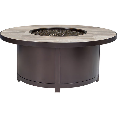 OW Lee Casual Fireside 42" Rd. Occasional Height Capri Fire Pit