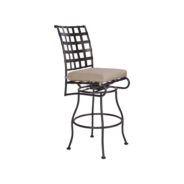 Classico Armless Swivel Bar Stool