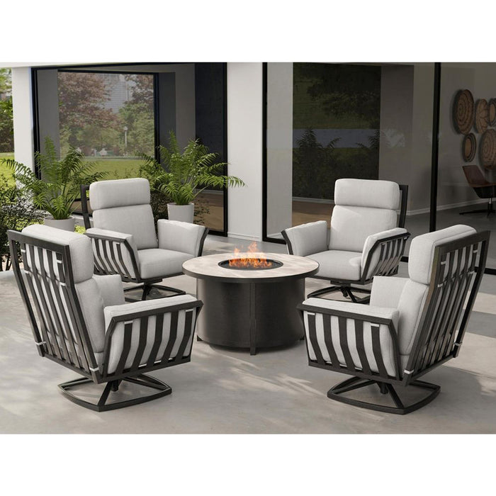 OW Lee Aris Max Swivel Rocker Lounge Chair