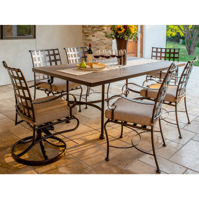 OW Lee Classico Swivel Rocker Dining Arm Chair