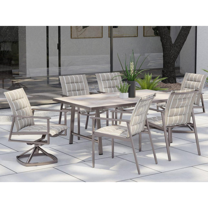 OW Lee Marin Padded Sling Dining Arm Chair