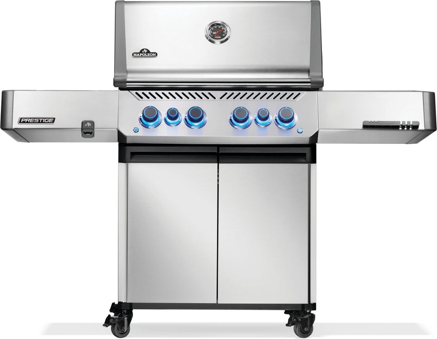 Prestige 500, front view with side shelves