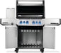 Prestige 500 with the lid and cabinet doors open