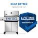 Prestige 500 backed by the Napoleon Lifetime Limited Warranty