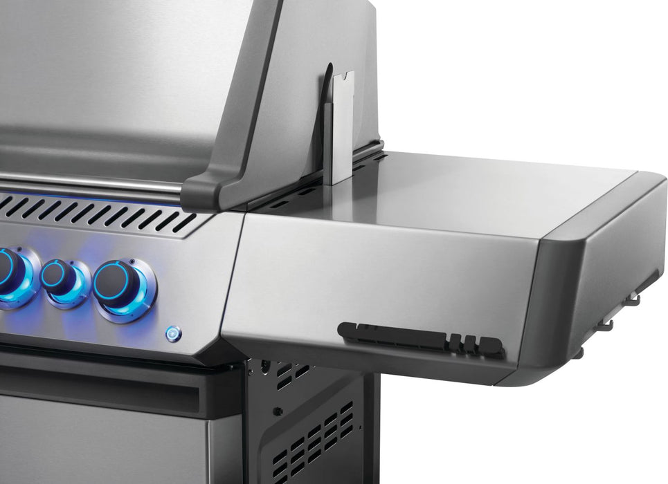 Prestige 500 side shelf detail