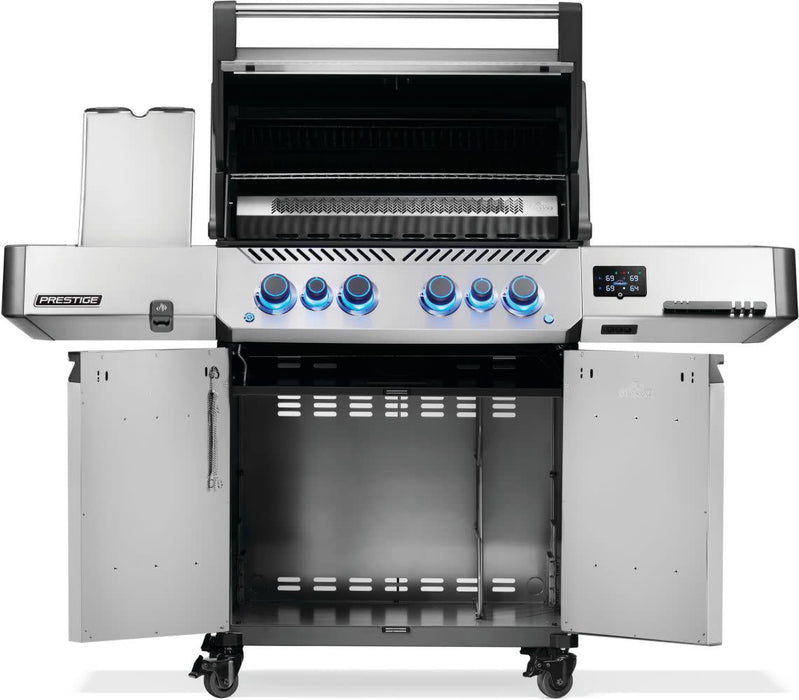 Prestige 500 Connected with the lid and cabinet doors open