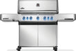 Prestige 665, front view with side shelves