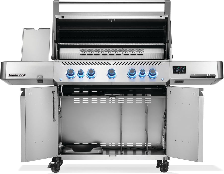Prestige 665 Connected with the lid and cabinet doors open
