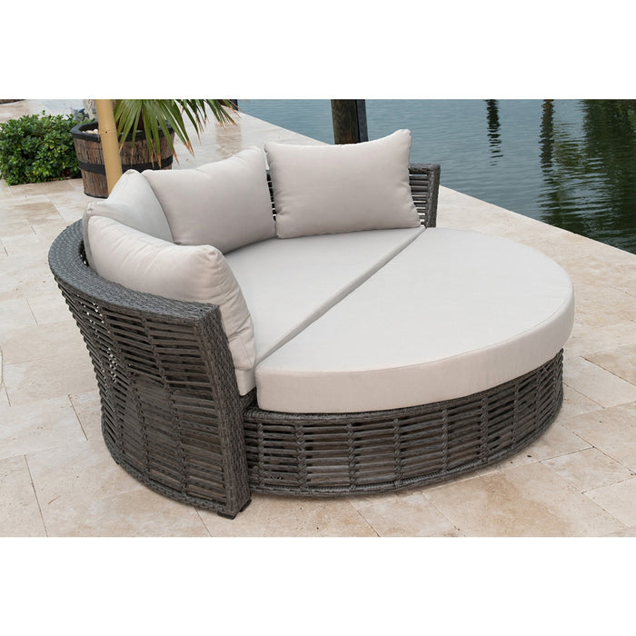 Panama Jack Graphite Canopy Daybed with Cushions