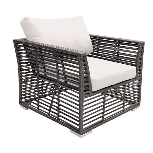Panama Jack Graphite Lounge chair with Cushions
