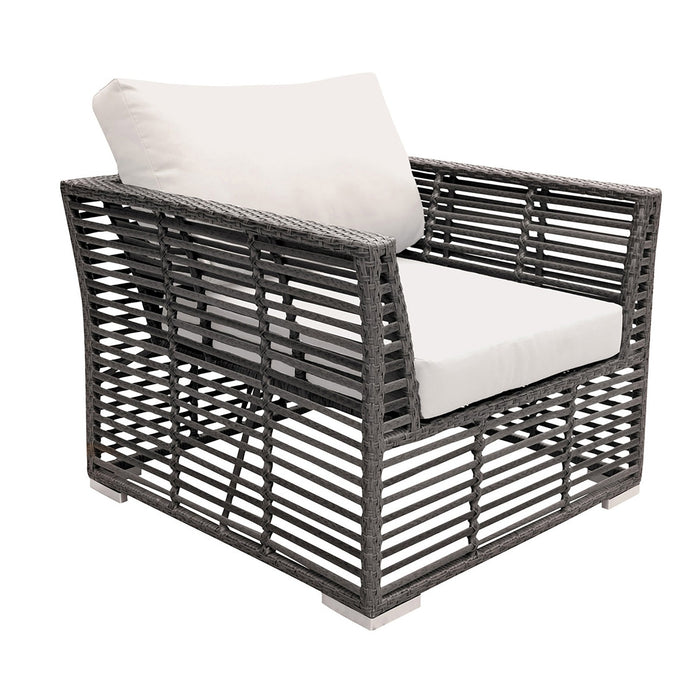 Panama Jack Graphite Lounge chair with Cushions
