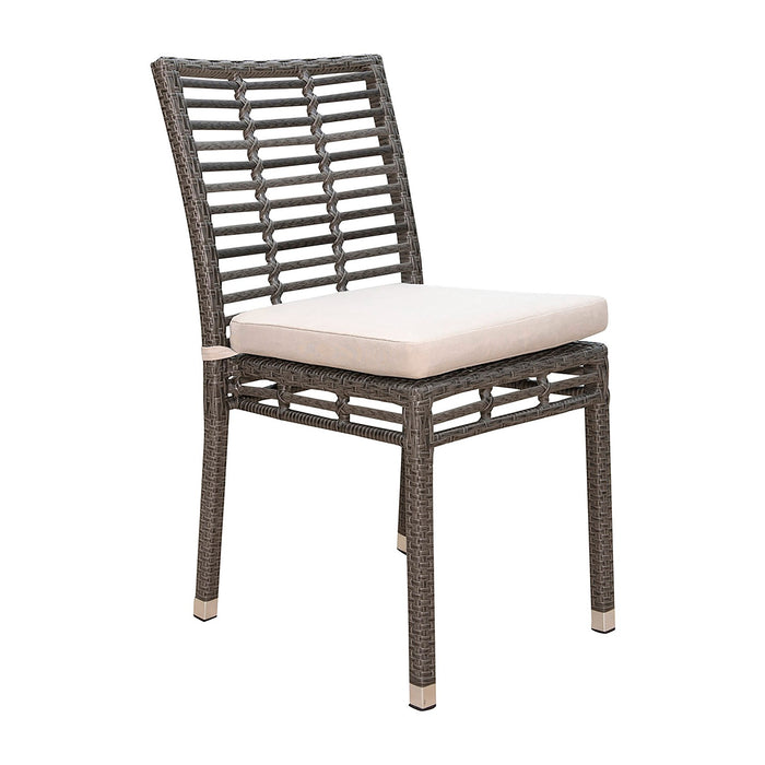 Panama Jack Graphite Set of 2 Stackable Side Chairs